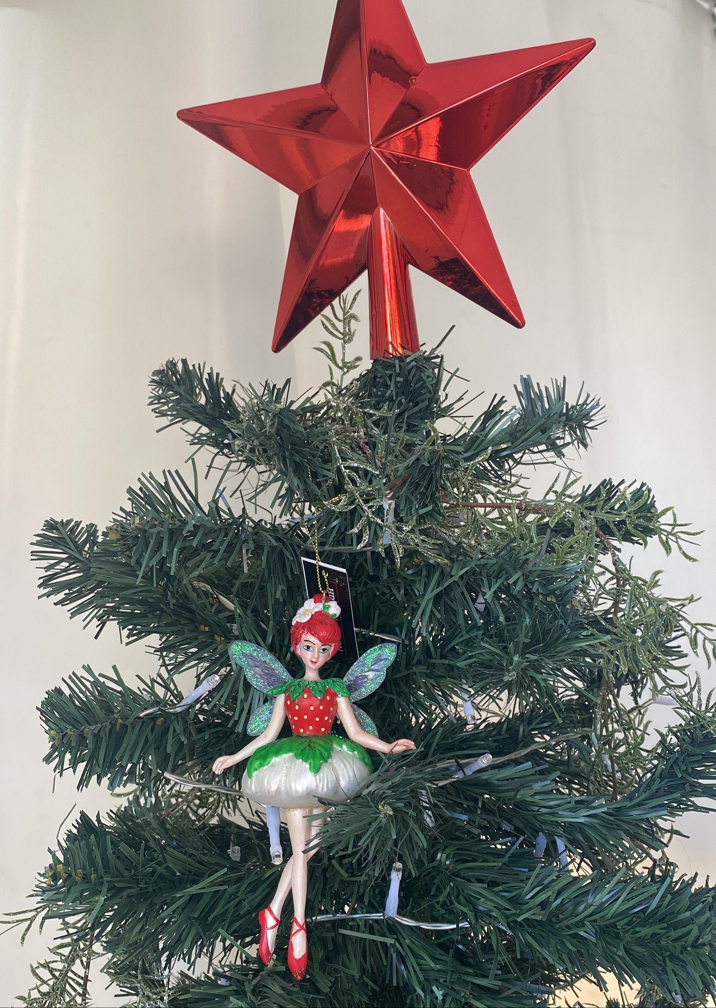 Baumschmuck Erdbeer Fee Weihnachtshänger Deko
