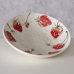 BOLTZE Runde Schale Schüssel Strawberry