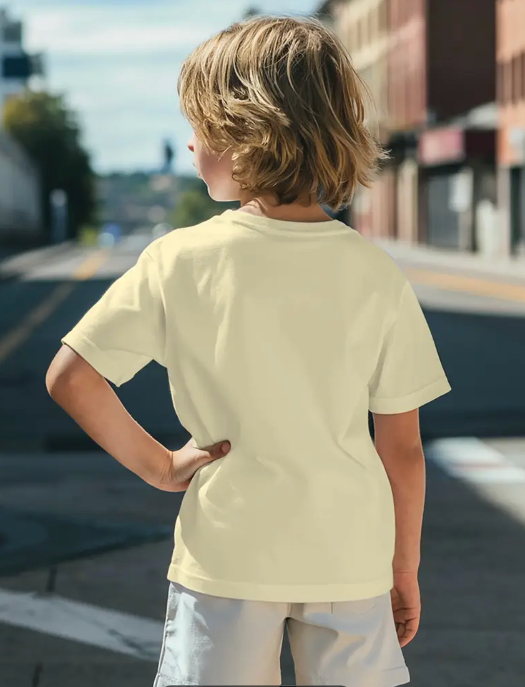 Kinder T-Shirt Baumwolle mit cooler Erdbeere