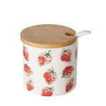 BOLTZE Marmeladendose Strawberry Keramik Dose