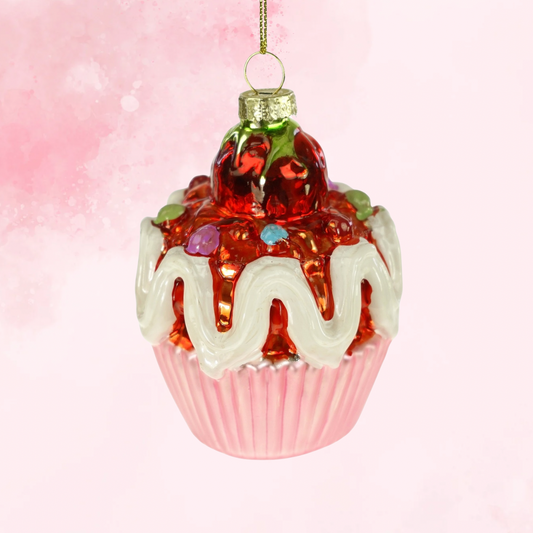 Cupcake Christbaumschmuck