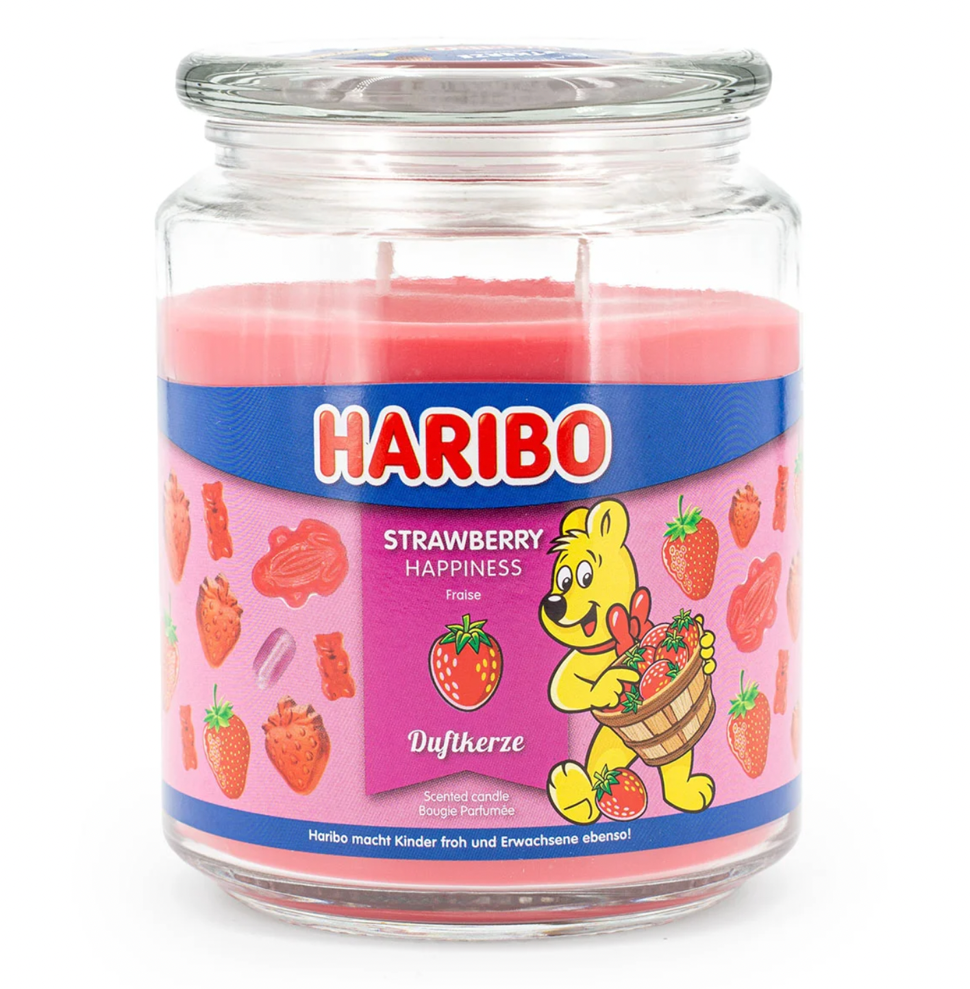 Duftkerze Haribo Strawberry Happiness - 510g