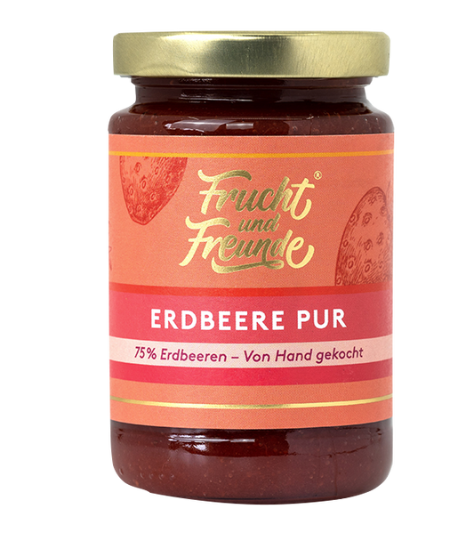 Erdbeere Pur Fruchtaufstrich Konfitüre