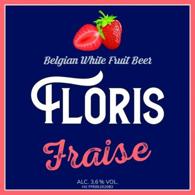 Floris Fraise Bier 0,33L - Erdbeerbier aus Belgien mit 3,6% VOL